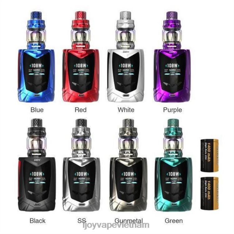 iJOY Vape Review - iJOY Avenger bộ đồ trẻ em 108w 6Z0P6126 màu đỏ