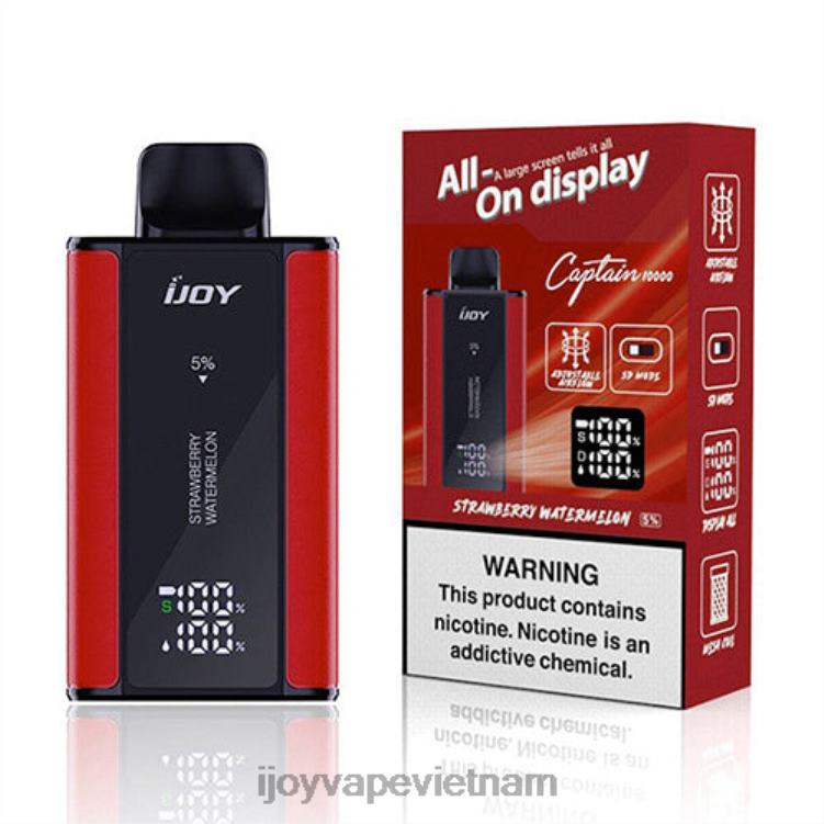 iJOY Disposable Device - iJOY Bar Captain dùng một lần 6Z0P697 dưa hấu dâu