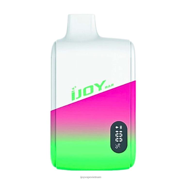 iJOY Vape Price - iJOY Bar Smart Vape 8000 hơi thở 6Z0P64 đá dâu đen