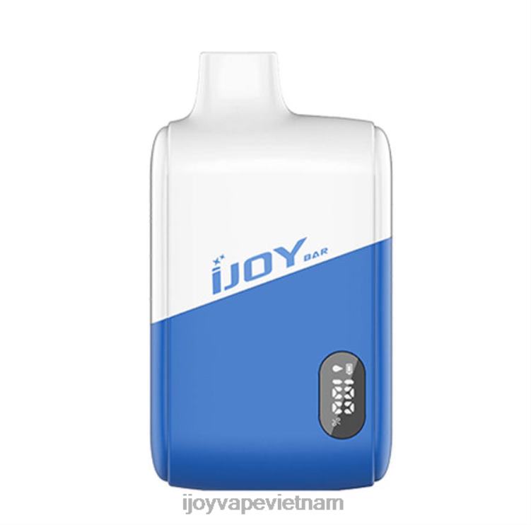 iJOY Vape Review - iJOY Bar Smart Vape 8000 hơi thở 6Z0P66 băng razz xanh