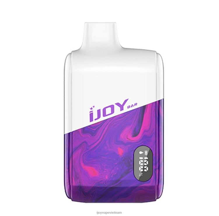 iJOY Vape Review - iJOY Bar Smart Vape 8000 hơi thở 6Z0P66 băng razz xanh