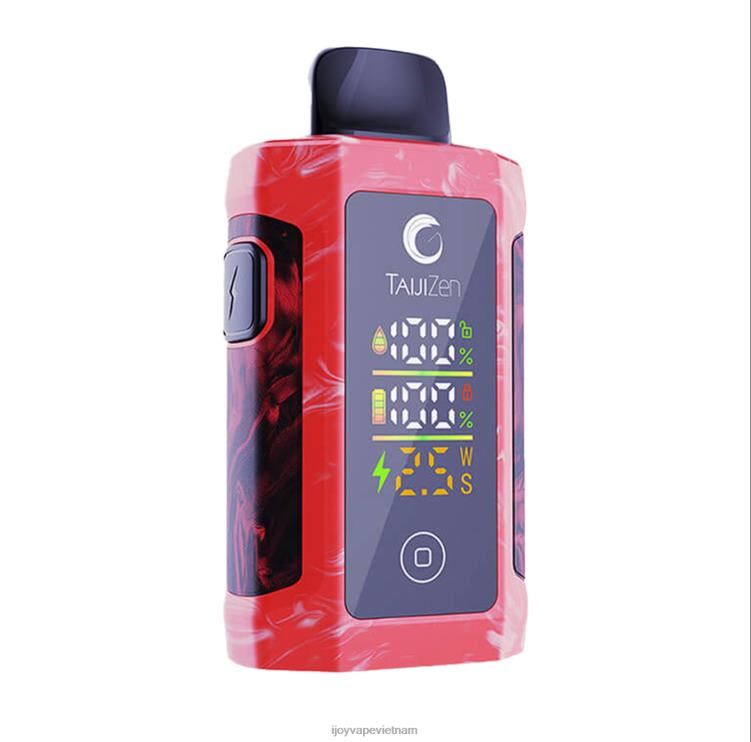 iJOY Vape Review - iJOY TaijiZen Judo 24000 vape dùng một lần 6Z0P666 đá dâu trắng