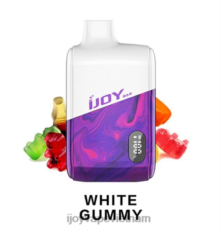 iJOY Vape Order Online - iJOY Bar IC8000 dùng một lần 6Z0P6199 kẹo dẻo trắng