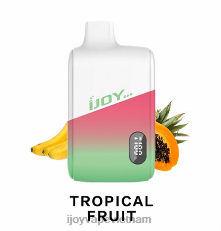 iJOY Vape Review - iJOY Bar IC8000 dùng một lần 6Z0P6196 trái cây nhiệt đới