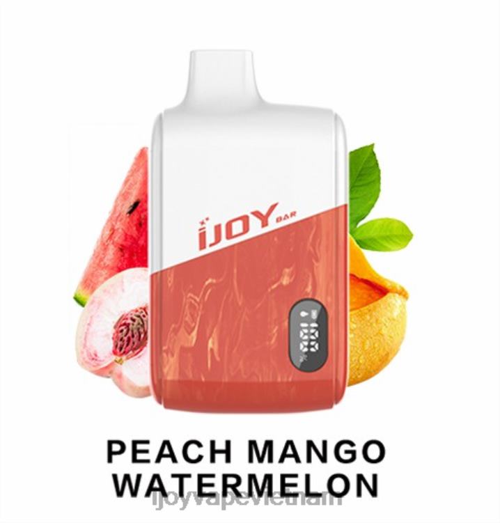 iJOY Vape Vietnam - iJOY Bar IC8000 dùng một lần 6Z0P6191 dưa hấu xoài đào