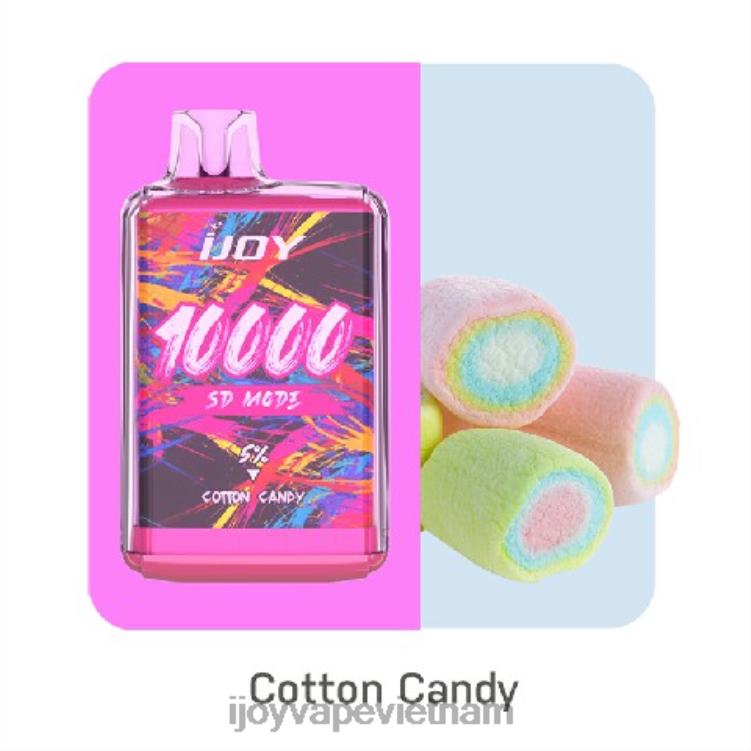 iJOY Vape Disposable - iJOY Bar SD10000 dùng một lần 6Z0P6165 kẹo bông