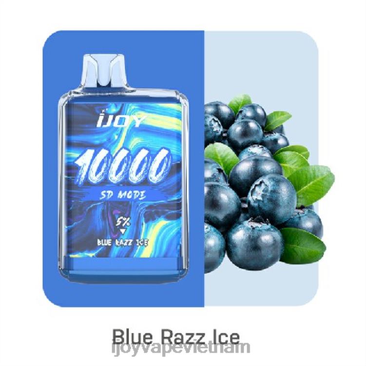 iJOY Vape Hà Nội - iJOY Bar SD10000 dùng một lần 6Z0P6162 băng razz xanh