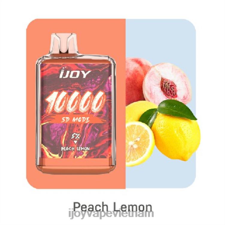iJOY Vapes Online - iJOY Bar SD10000 dùng một lần 6Z0P6168 chanh đào
